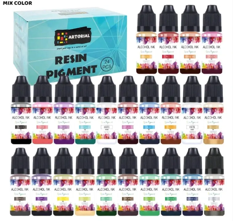 Alcohol Ink 10ML Set of 24 Colours