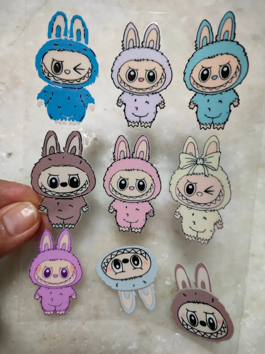 UV DTF Peel off sticker sheet J89