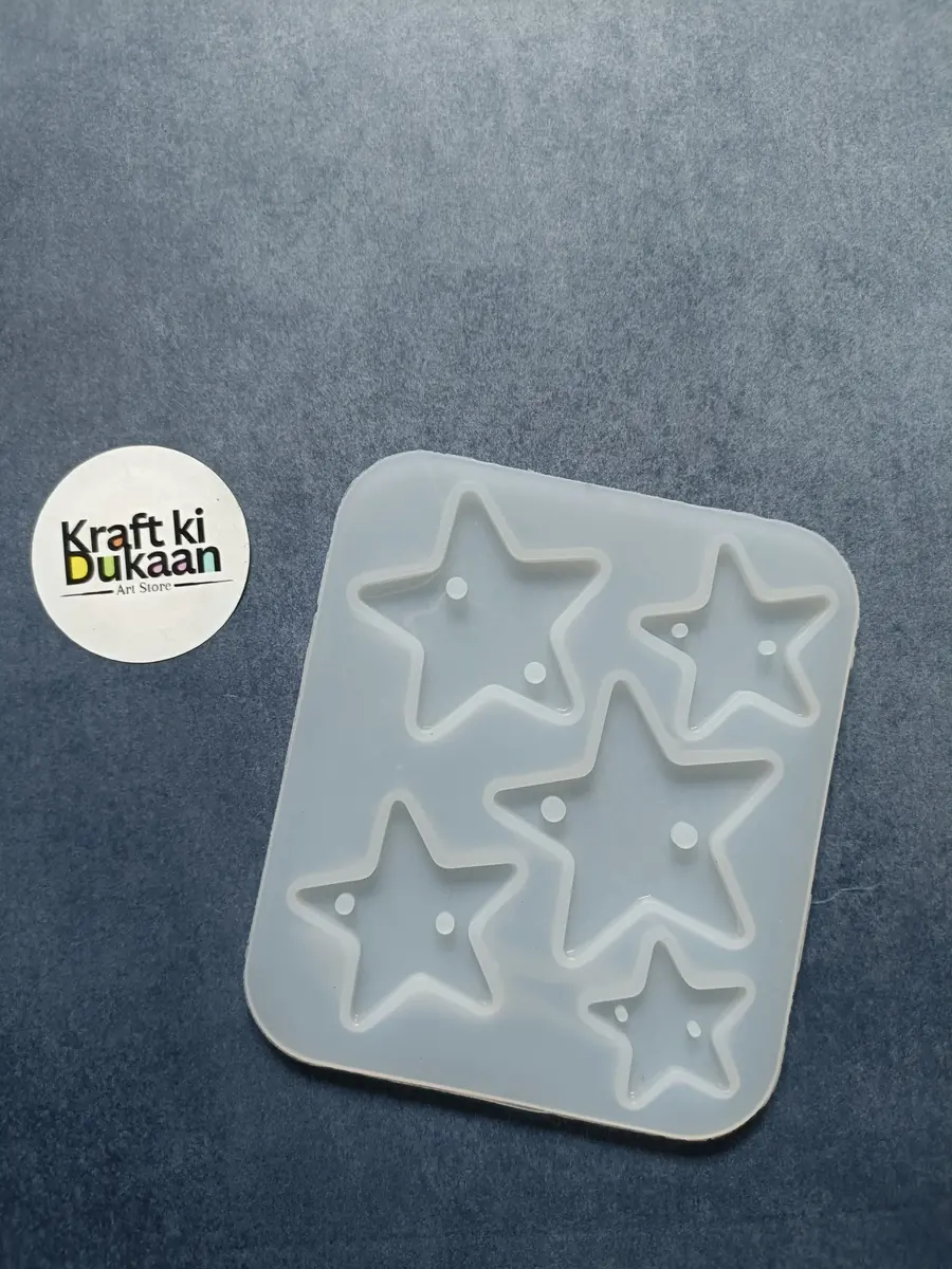5 Cavity Star Rakhi Mould
