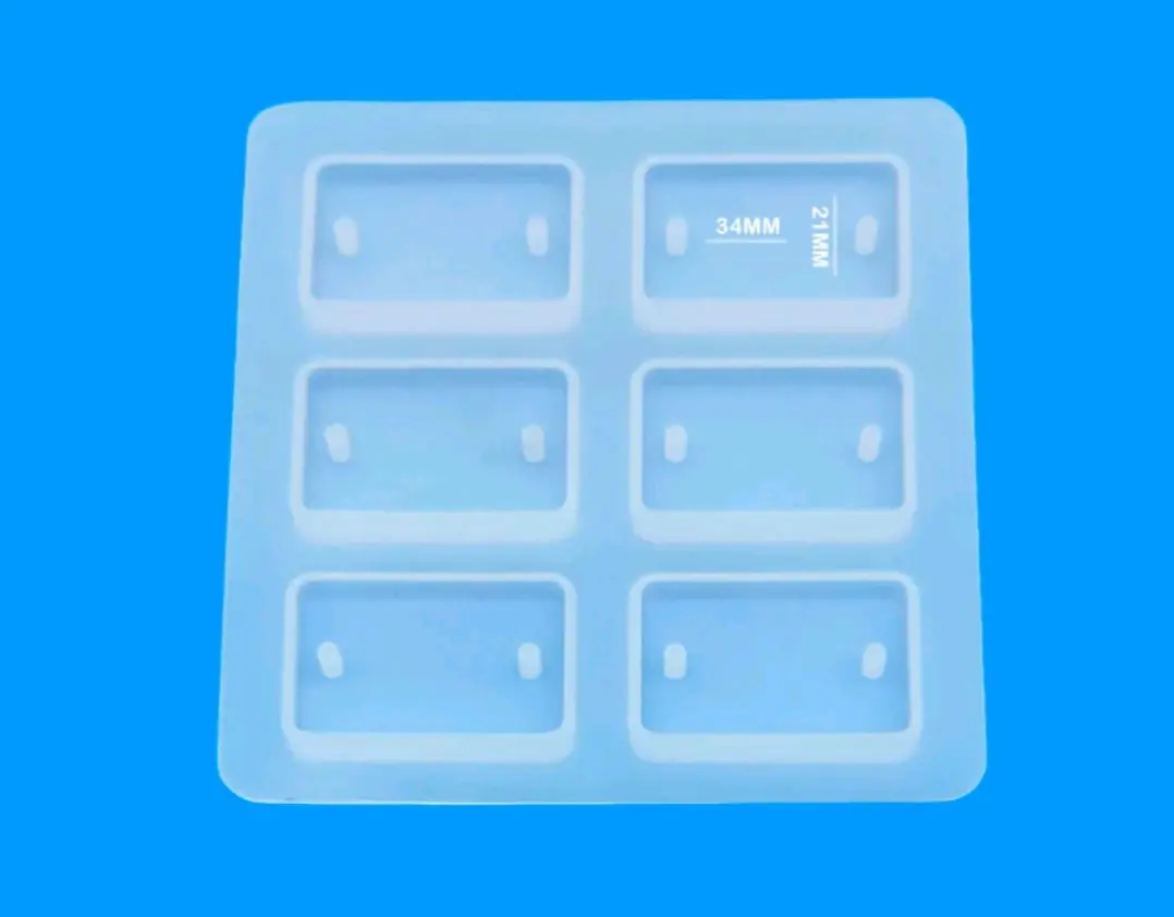 6 Cavity Rectangle Rakhi Mould