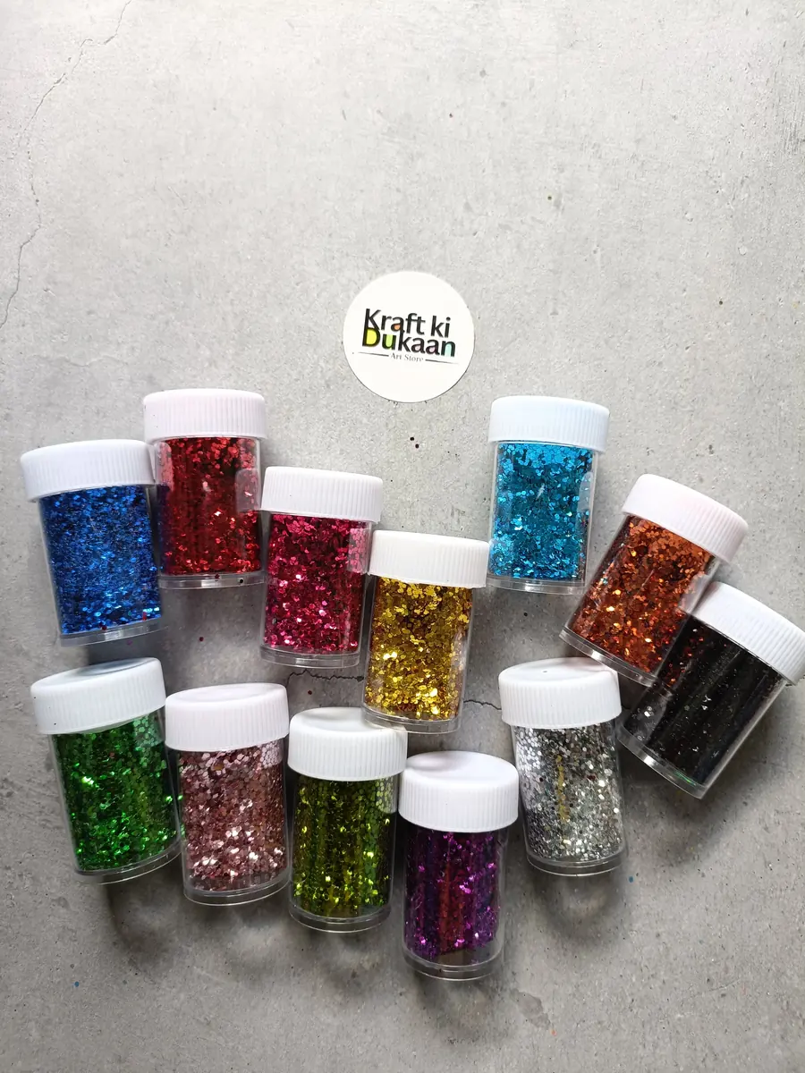 Hexagon Shape Glitters