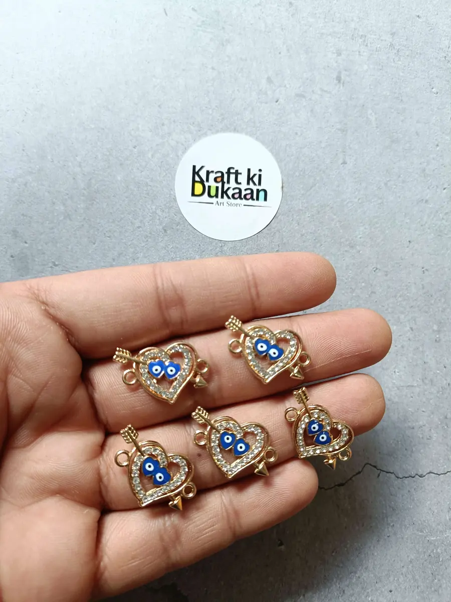 Rakhi Bracelet Pendants Pack of 5 D8