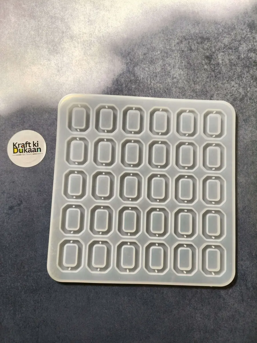 30 Cavity Rectangle Shape Jewellery Mould
