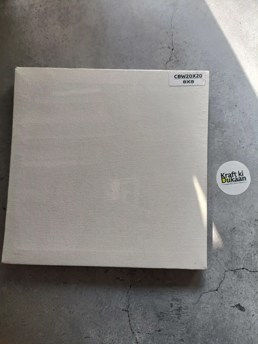Stretched Canvas Board Square With Frame 20X20CM