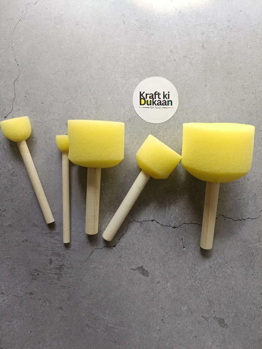 Sponge Brush 5PC Set