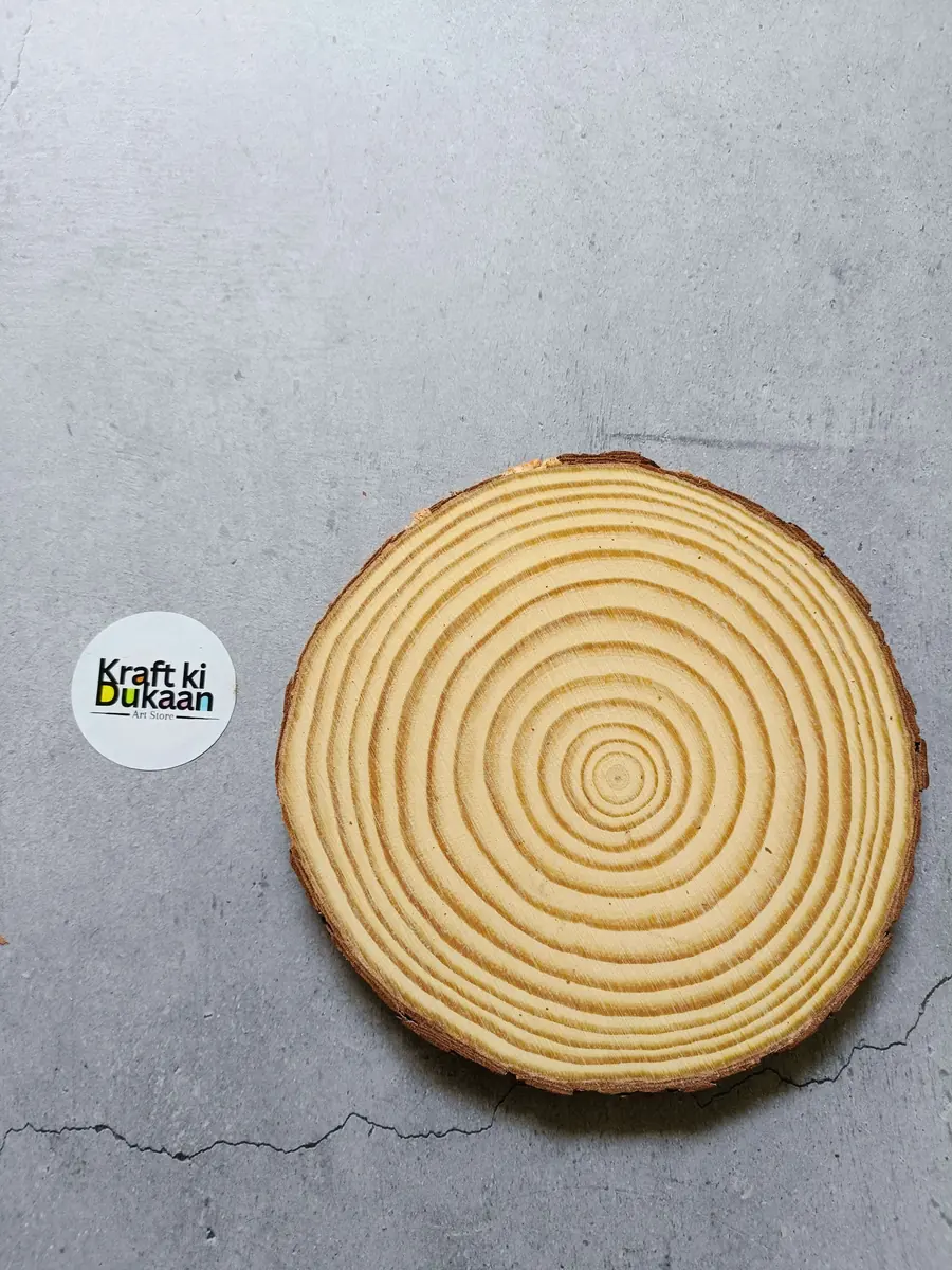 Round Wooden Slice 14-15CM